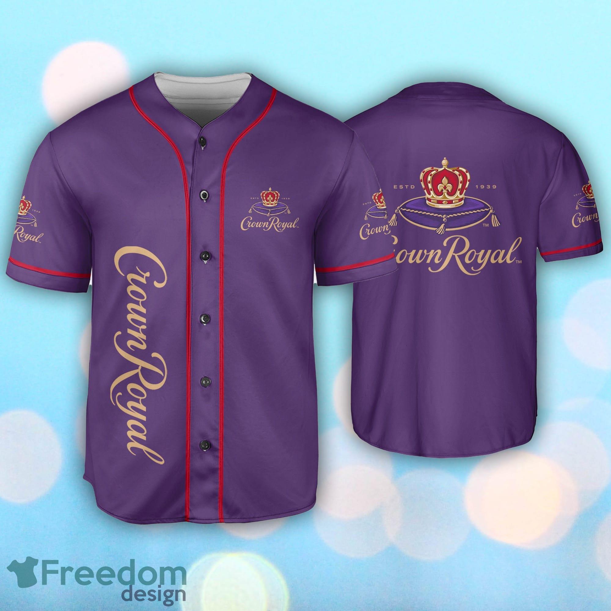 Crown Royal Canadian Whisky Jersey Shirt - Jersey Baseball