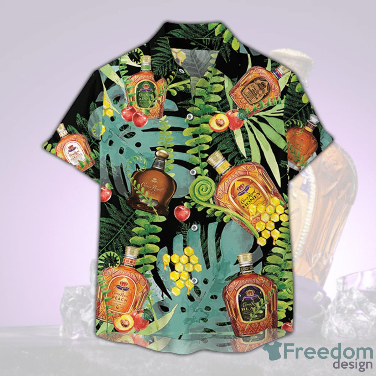 Crown Royal Collection Tropical Forestar Trek Hawaiian Shirt Perfect Gift Product Photo 1