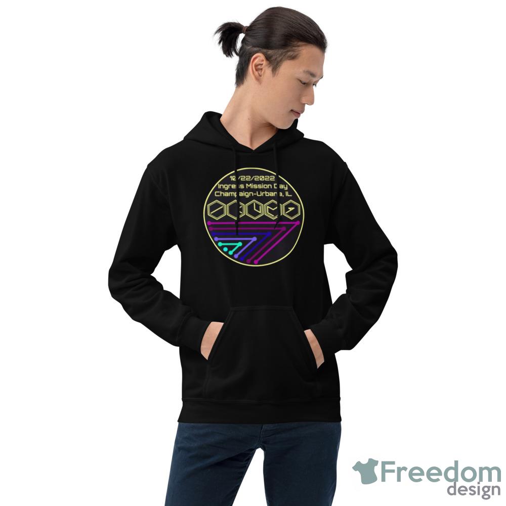 Cu Ingress Mission Day Logo Colorfront And Back shirt - Short Sleeve T-Shirt