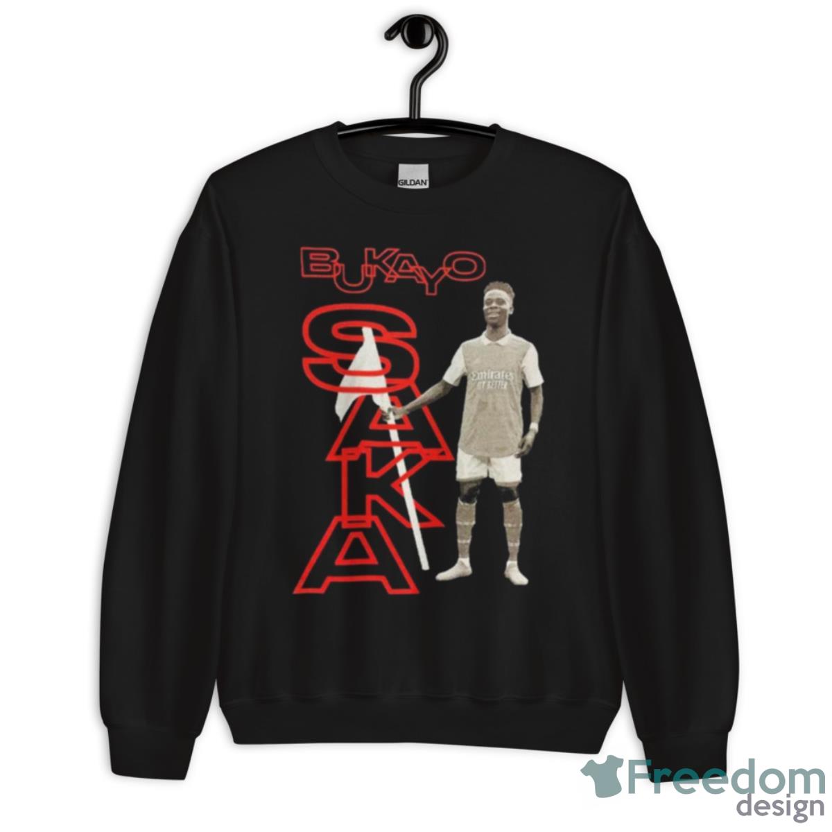 Cult Kits Arsenal Saka Bootleg Shirt - Unisex Crewneck Sweatshirt Cult Kits Arsenal Saka Bootleg Shirt - Unisex Crewneck Sweatshirt