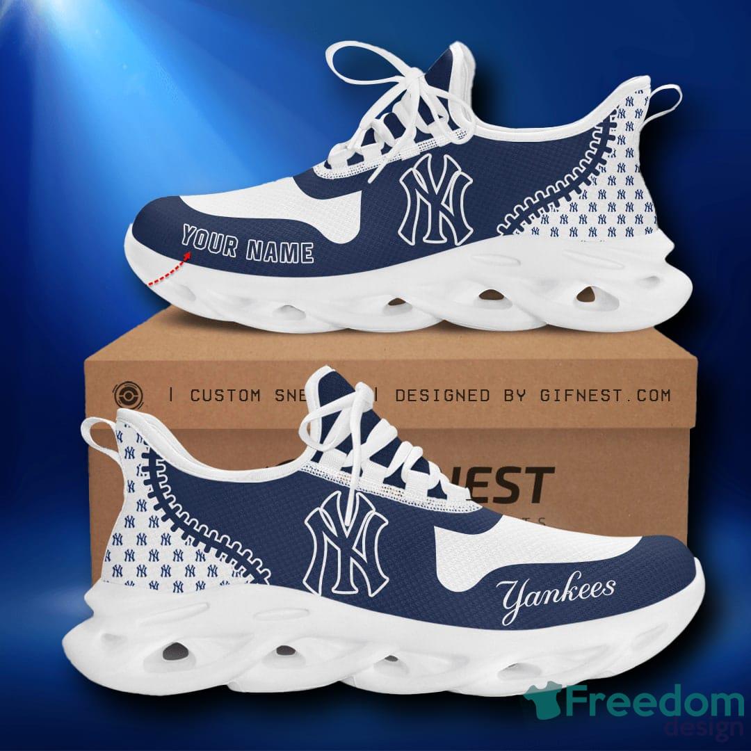 New York Yankees Max Soul Shoes Men And Women Running Sneakers Sport Team -  Freedomdesign