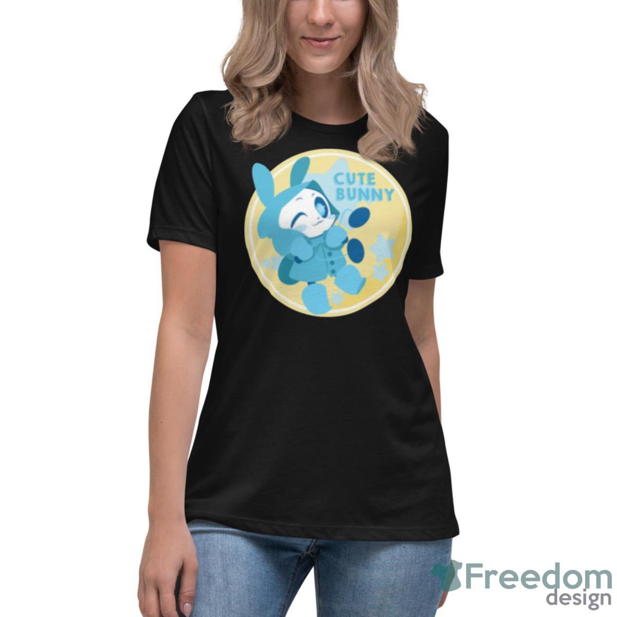 Cute Bunny Sans Underswap Undertale Shirt - Womens Relaxed Short Sleeve Jersey Tee Cute Bunny Sans Underswap Undertale Shirt - Womens Relaxed Short Sleeve Jersey Tee