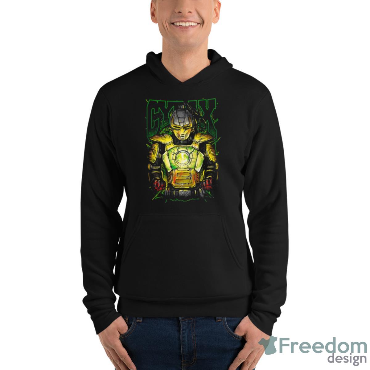 Cyrax Anime Mortal Kombat Art Shirt - Unisex Fleece Pullover Hoodie Cyrax Anime Mortal Kombat Art Shirt - Unisex Fleece Pullover Hoodie