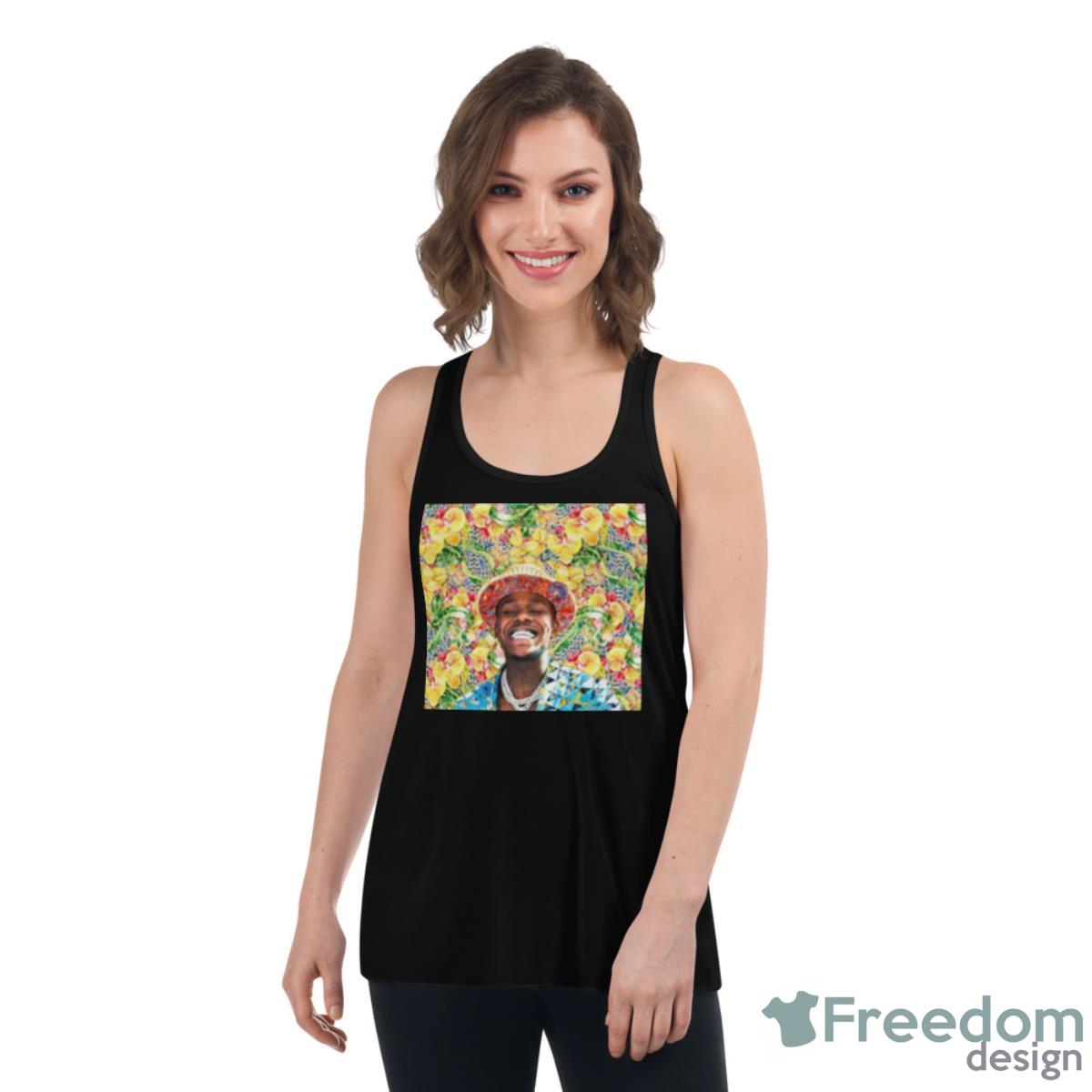 Dababy Portrait Music Vintage Shirt - Womens Flowy Racerback Tank Dababy Portrait Music Vintage Shirt - Womens Flowy Racerback Tank
