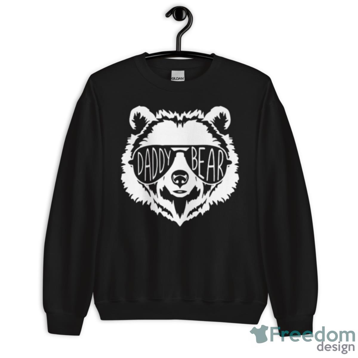 Daddy Bear Face With Sunglasses Cool Shirt - Unisex Crewneck Sweatshirt Daddy Bear Face With Sunglasses Cool Shirt - Unisex Crewneck Sweatshirt