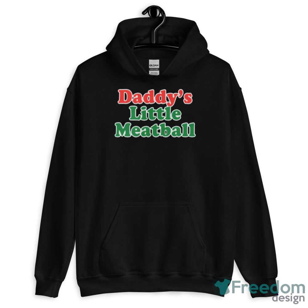 Daddy’s Little Meatball Italian Ironic Retro Shirt - Short Sleeve T-Shirt