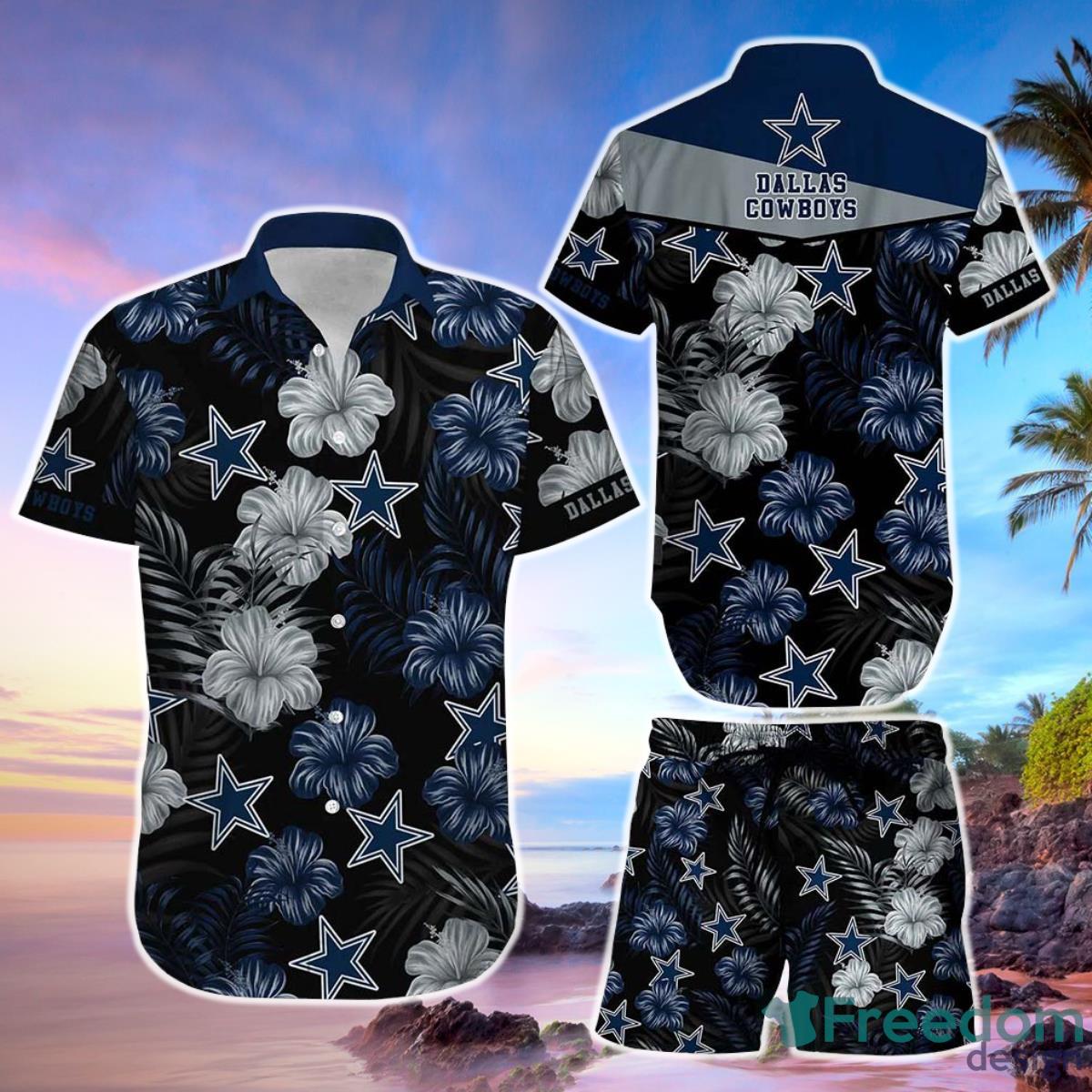 Dallas Cowboys Hawaiian Shirt Gift For Summer Holiday - Shibtee Clothing