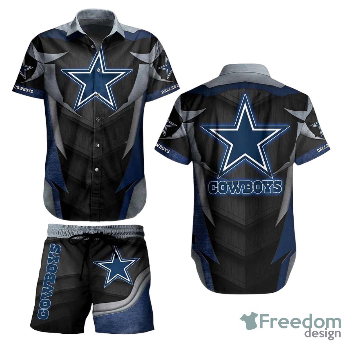 Dallas Cowboys NFL Hawaiian Shirt And Short Summer Perfect Gift For Fans Product Photo 1