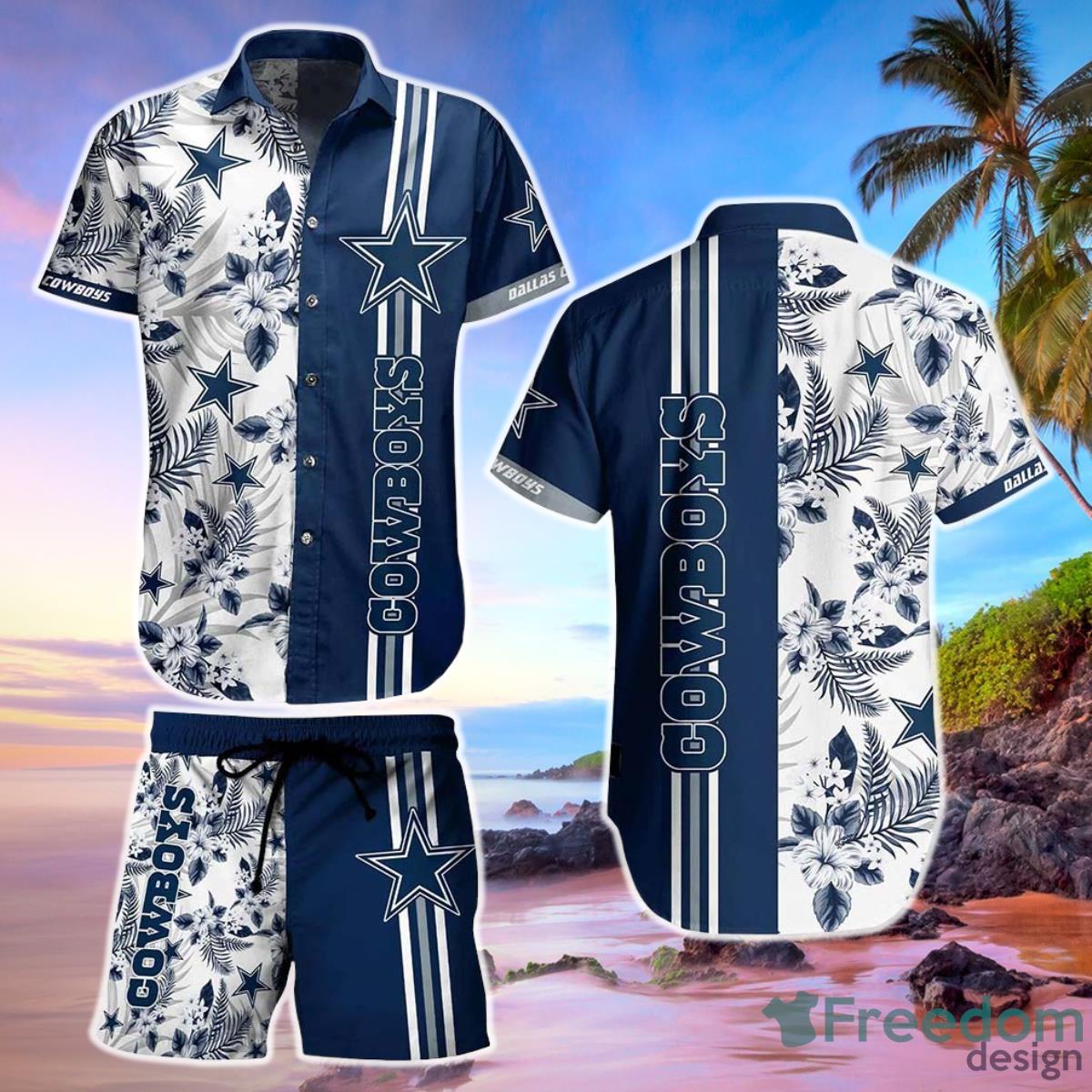 Dallas Cowboys Summer Nfl Football Hawaiian Shirt For Fans - Banantees