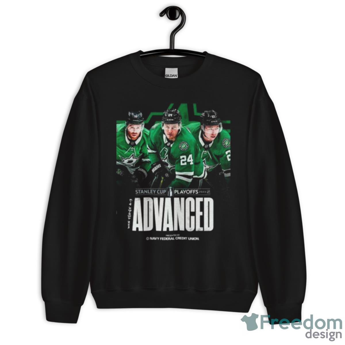 Dallas Stars 2023 Stanley Cup Playoffs Advanced Shirt - Unisex Crewneck Sweatshirt Dallas Stars 2023 Stanley Cup Playoffs Advanced Shirt - Unisex Crewneck Sweatshirt