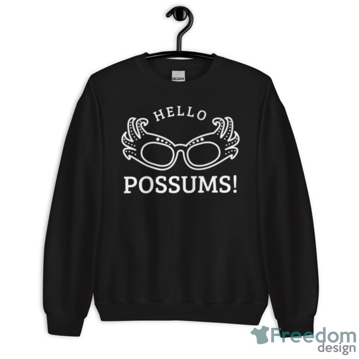 Dame Edna Hello Possums Shirt - Unisex Crewneck Sweatshirt Dame Edna Hello Possums Shirt - Unisex Crewneck Sweatshirt