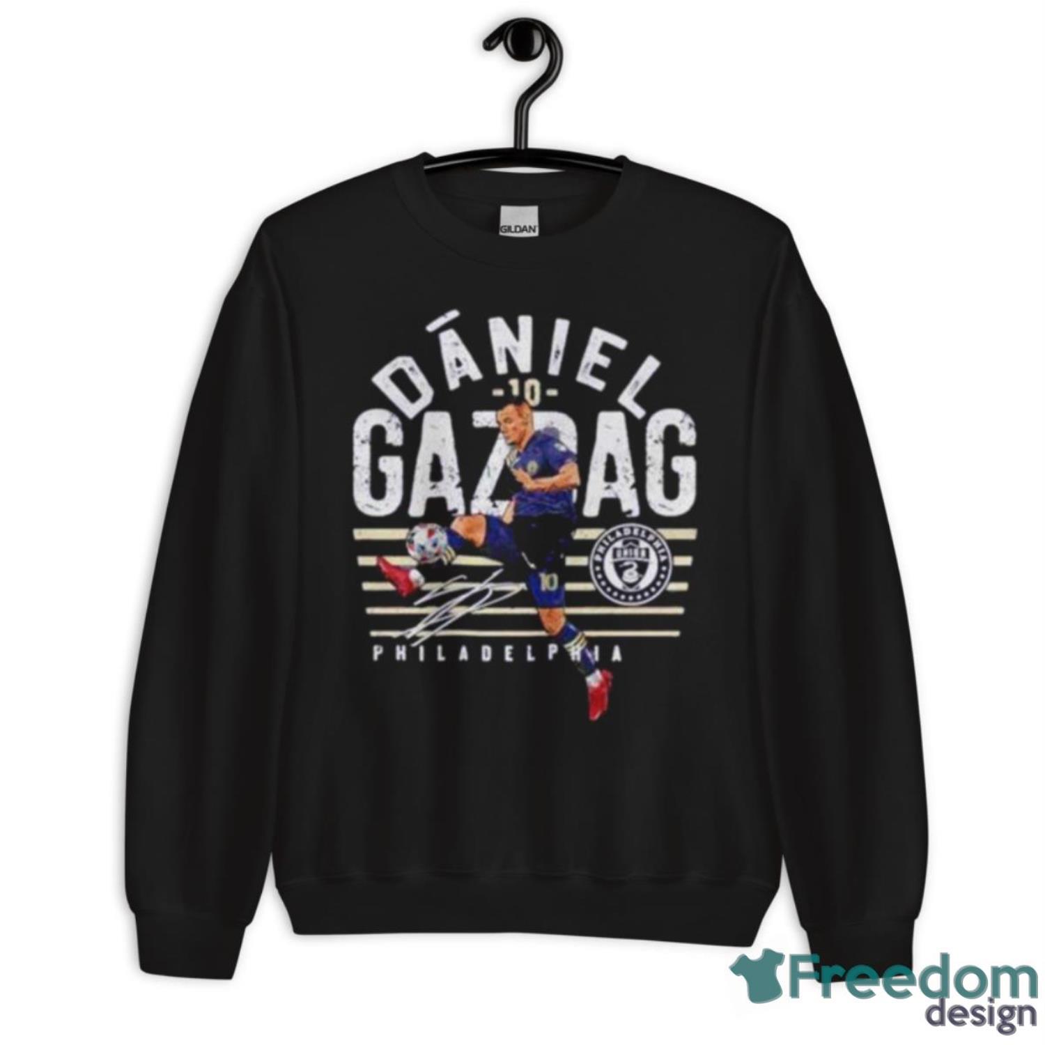 Daniel Gazdag 10 Philadelphia Union FC Signature Shirt - Unisex Crewneck Sweatshirt Daniel Gazdag 10 Philadelphia Union FC Signature Shirt - Unisex Crewneck Sweatshirt