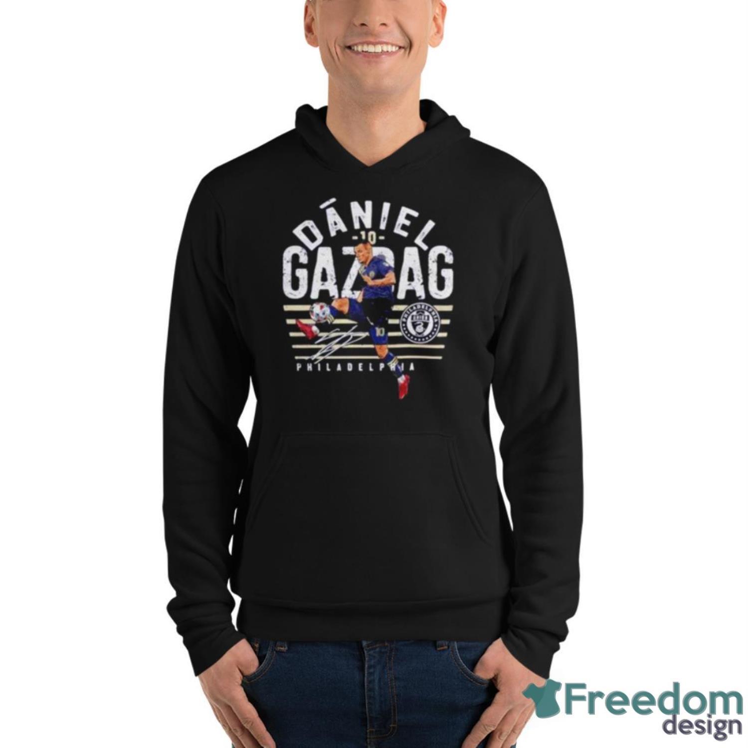 Daniel Gazdag 10 Philadelphia Union FC Signature Shirt - Unisex Fleece Pullover Hoodie Daniel Gazdag 10 Philadelphia Union FC Signature Shirt - Unisex Fleece Pullover Hoodie