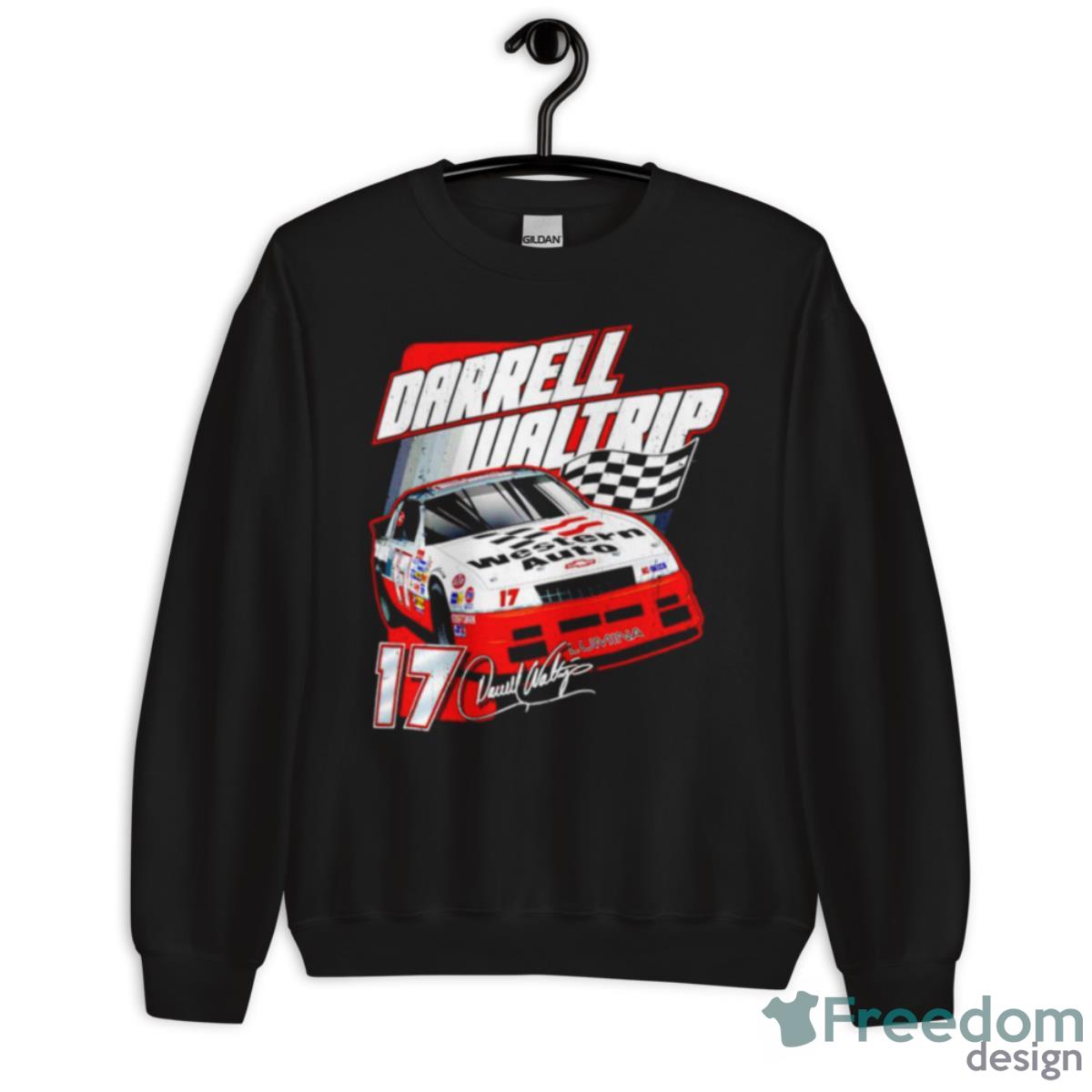 Darrell Waltrip Western Auto Signature Shirt image Darrell Waltrip Western Auto Signature Shirt - Unisex Crewneck Sweatshirt