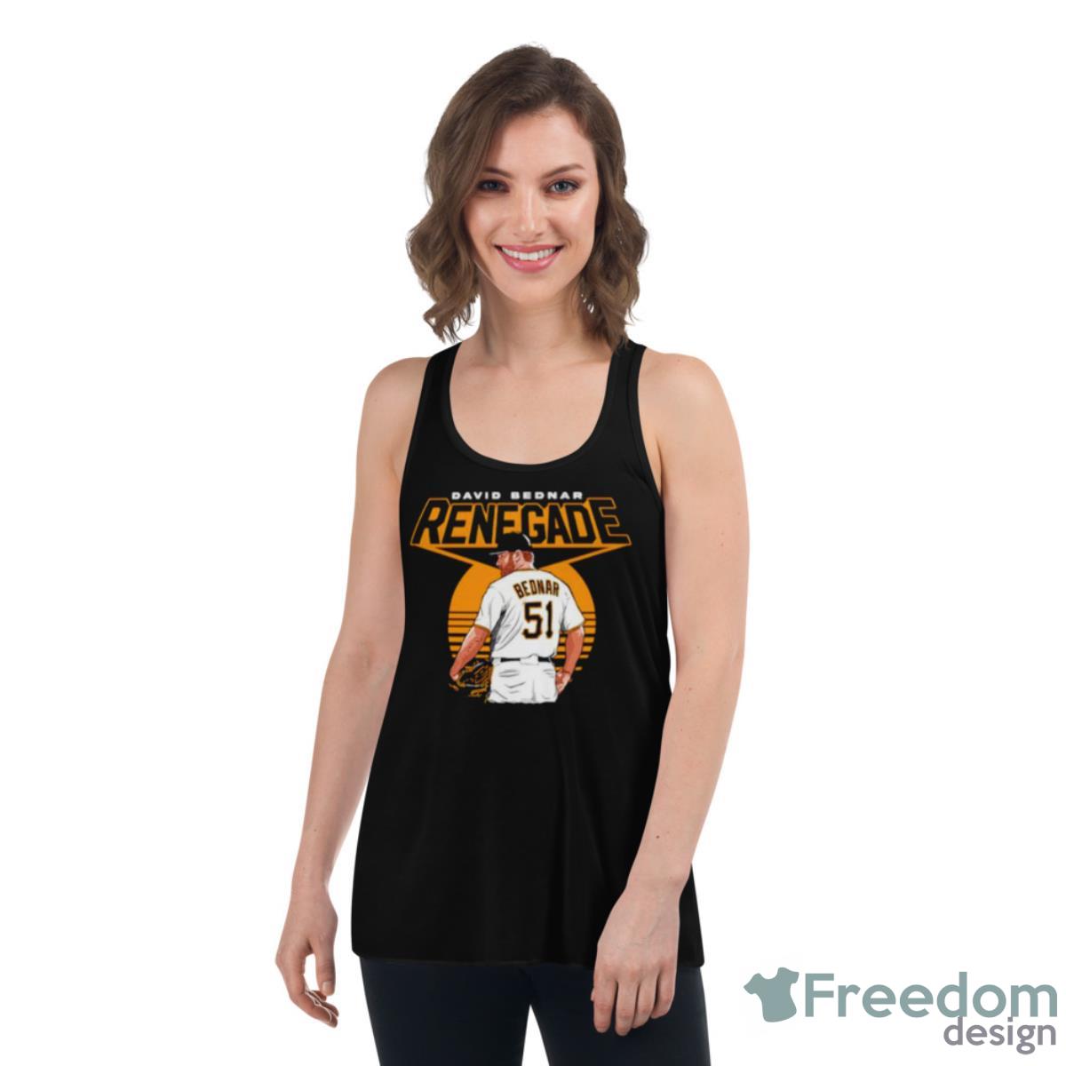 David Bednar Pittsburgh Pirates Renegade Shirt image David Bednar Pittsburgh Pirates Renegade Shirt