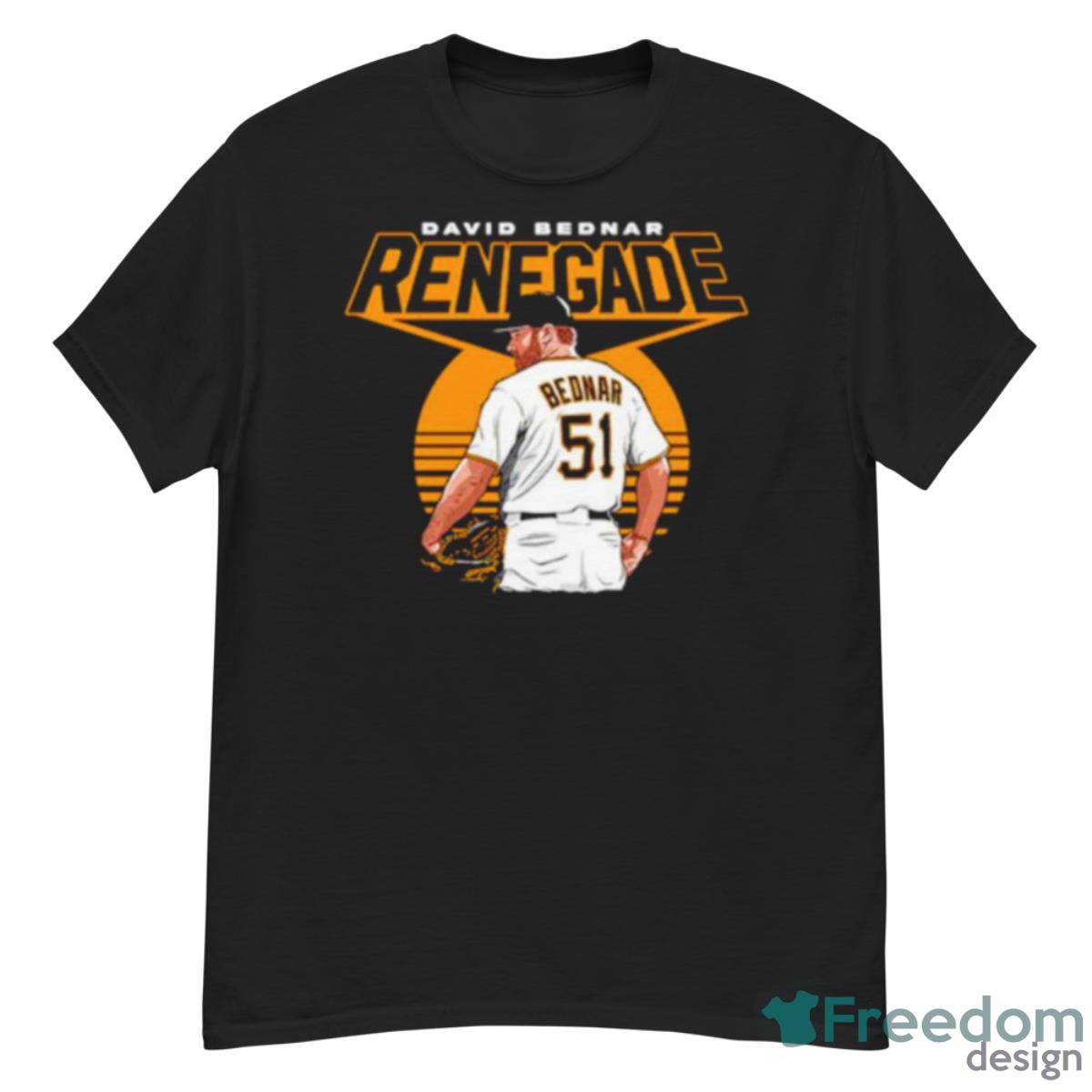 David Bednar Pittsburgh Pirates Renegade Shirt - G500 Men’s Classic T-Shirt
