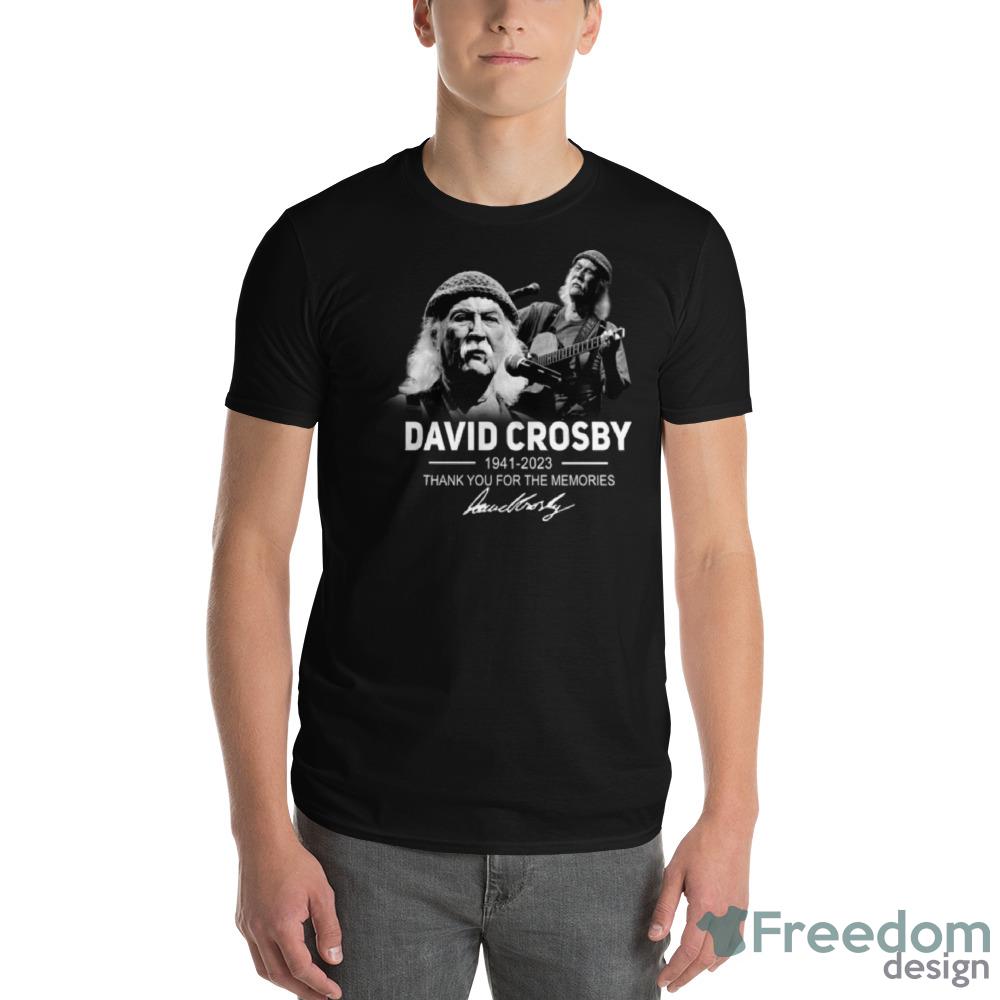 David Crosby 1941 2023 Thank You For The Memories Signature T Shirt - Womens Flowy Racerback Tank David Crosby 1941 2023 Thank You For The Memories Signature T Shirt - Womens Flowy Racerback Tank