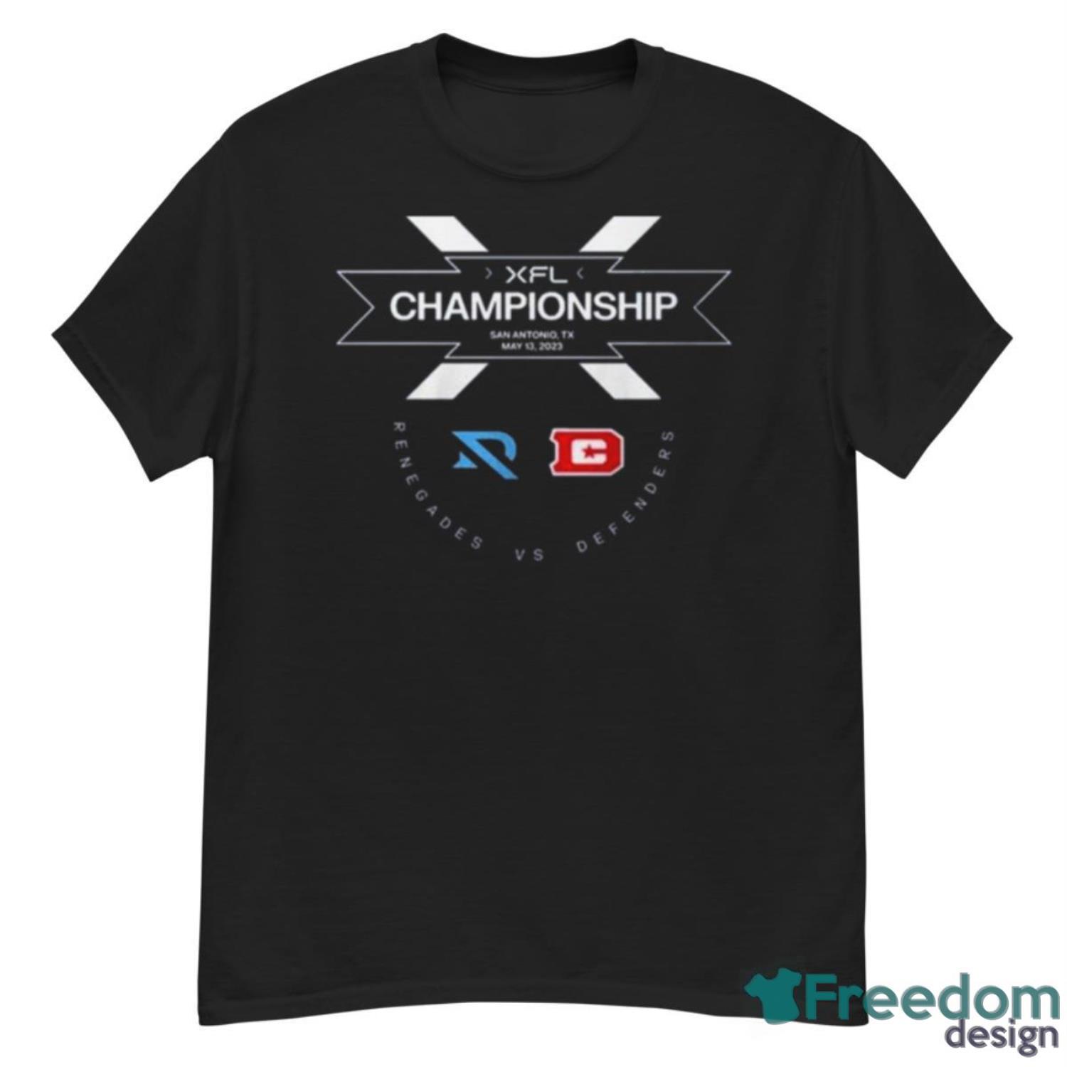 Dc Defender Vs Arlington Renegades 2023 XFL Championship San Antonio Tx Shirt - G500 Men’s Classic T-Shirt
