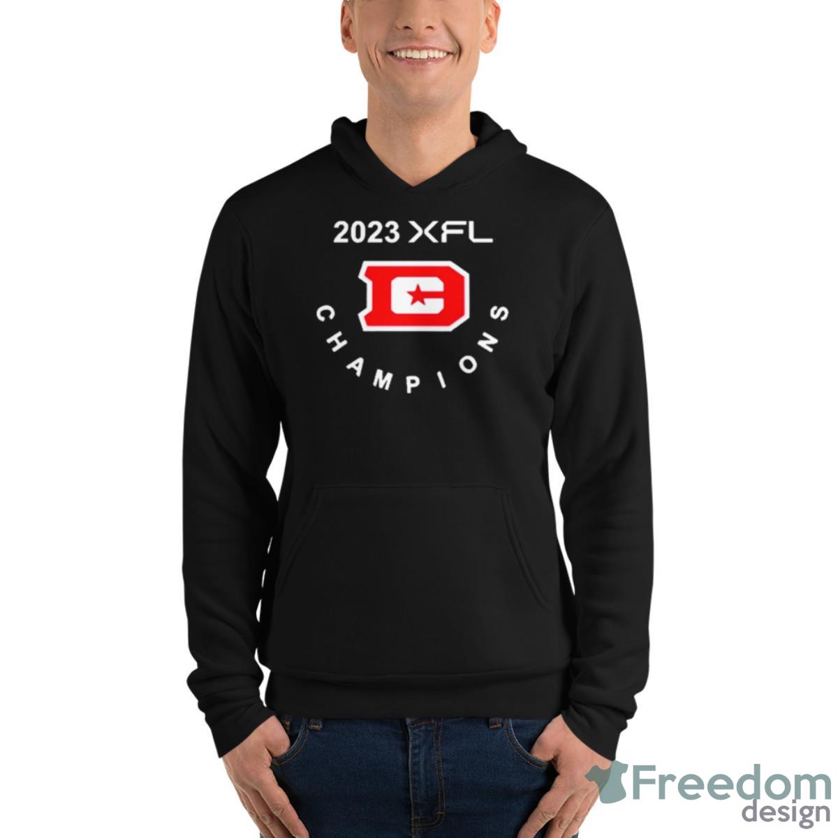 Dc Defender XFL Champions 2023 Shirt image Dc Defender XFL Champions 2023 Shirt - Unisex Fleece Pullover Hoodie