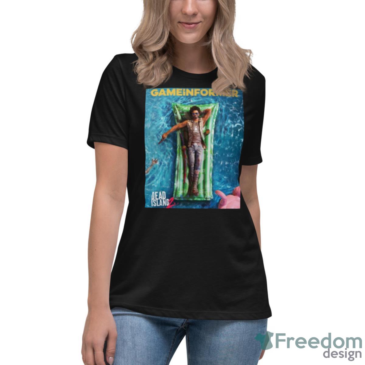 Dead Island 2 Dead Island Zombie Shirt - Womens Relaxed Short Sleeve Jersey Tee Dead Island 2 Dead Island Zombie Shirt - Womens Relaxed Short Sleeve Jersey Tee