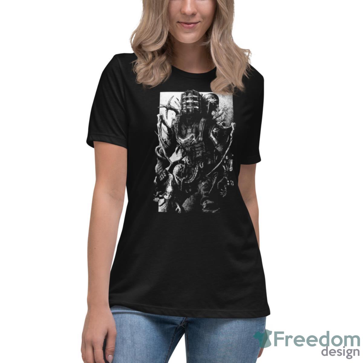 Dead Space Shirt - Womens Relaxed Short Sleeve Jersey Tee Dead Space Shirt - Womens Relaxed Short Sleeve Jersey Tee