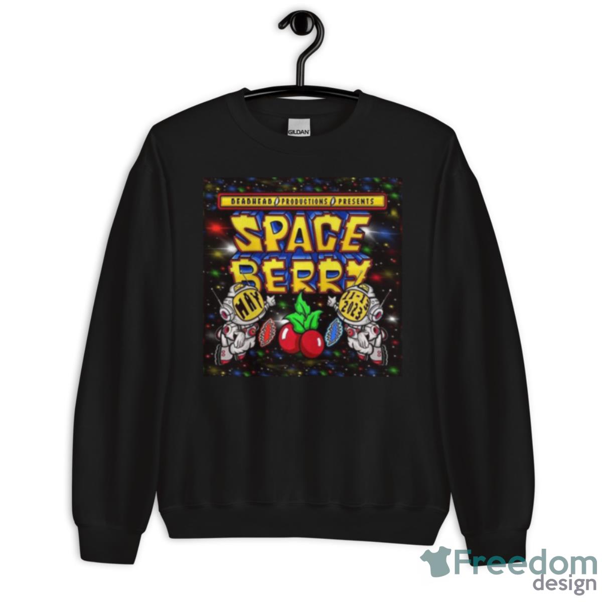Deadhead Productions Presents Space Berry May 2023 Shirt - Unisex Crewneck Sweatshirt Deadhead Productions Presents Space Berry May 2023 Shirt - Unisex Crewneck Sweatshirt