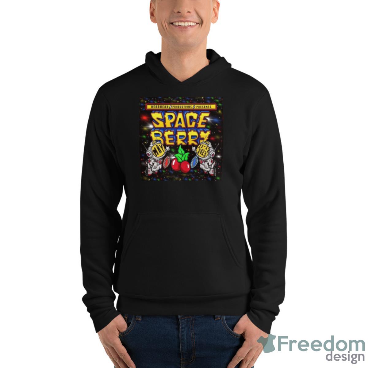 Deadhead Productions Presents Space Berry May 2023 Shirt - Unisex Fleece Pullover Hoodie Deadhead Productions Presents Space Berry May 2023 Shirt - Unisex Fleece Pullover Hoodie