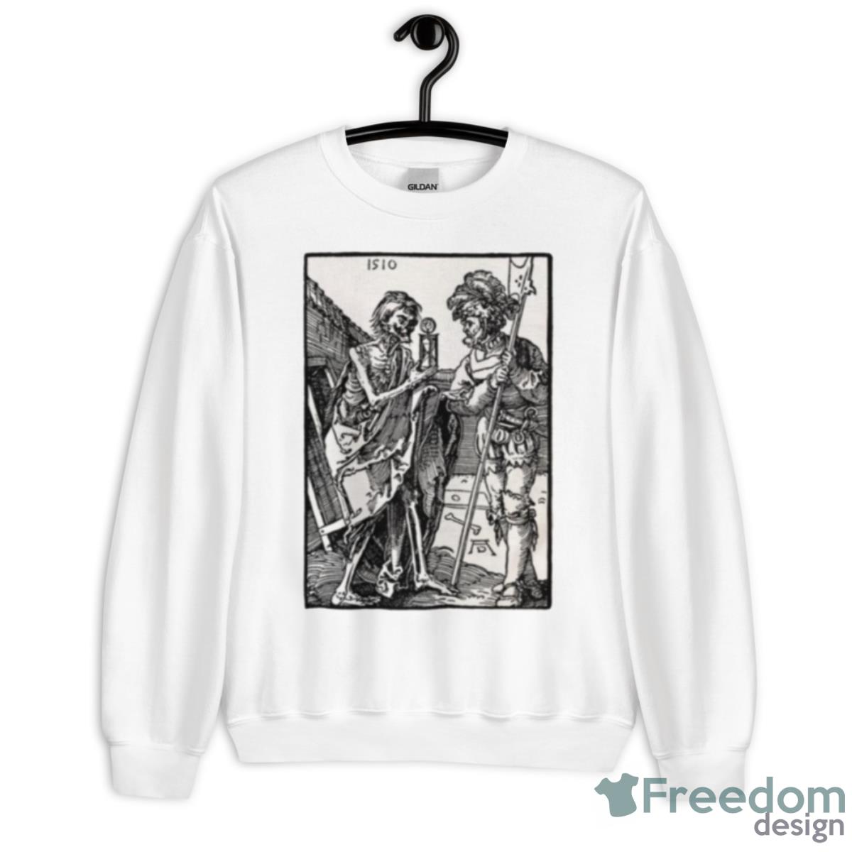 Death And The Landsknecht Albrecht Dürer Shirt - Unisex Heavy Blend Crewneck Sweatshirt