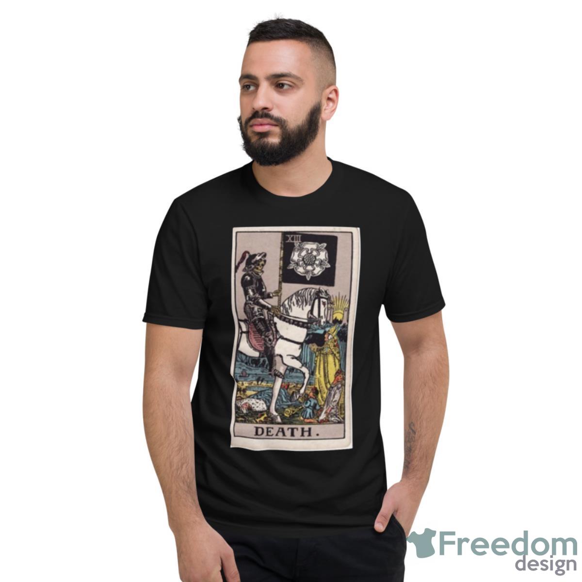Death Card Tarot Shirt - Short Sleeve T-Shirt