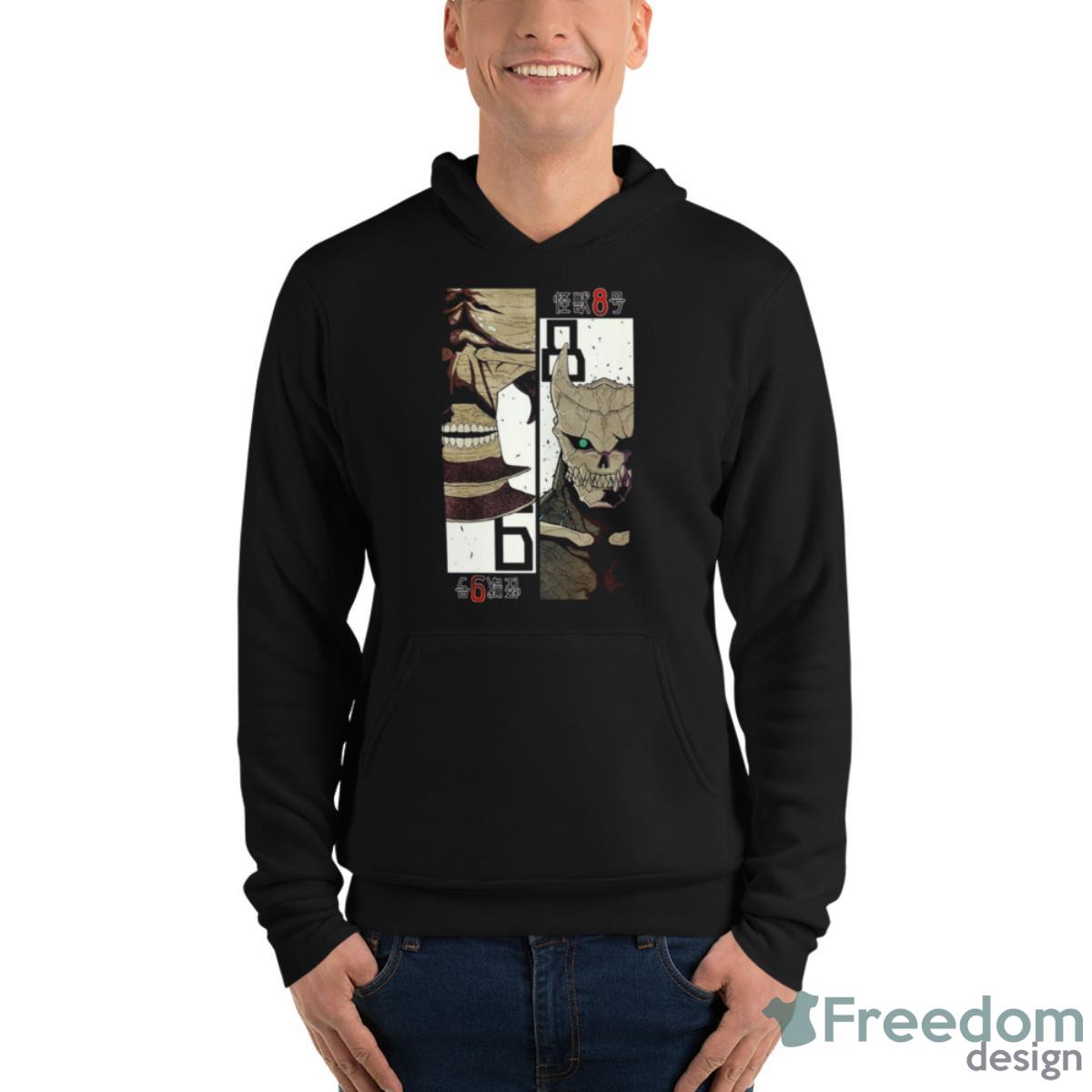 Defense Force Officer Kaiju No 8 Artwork Shirt image Defense Force Officer Kaiju No 8 Artwork Shirt - Unisex Fleece Pullover Hoodie