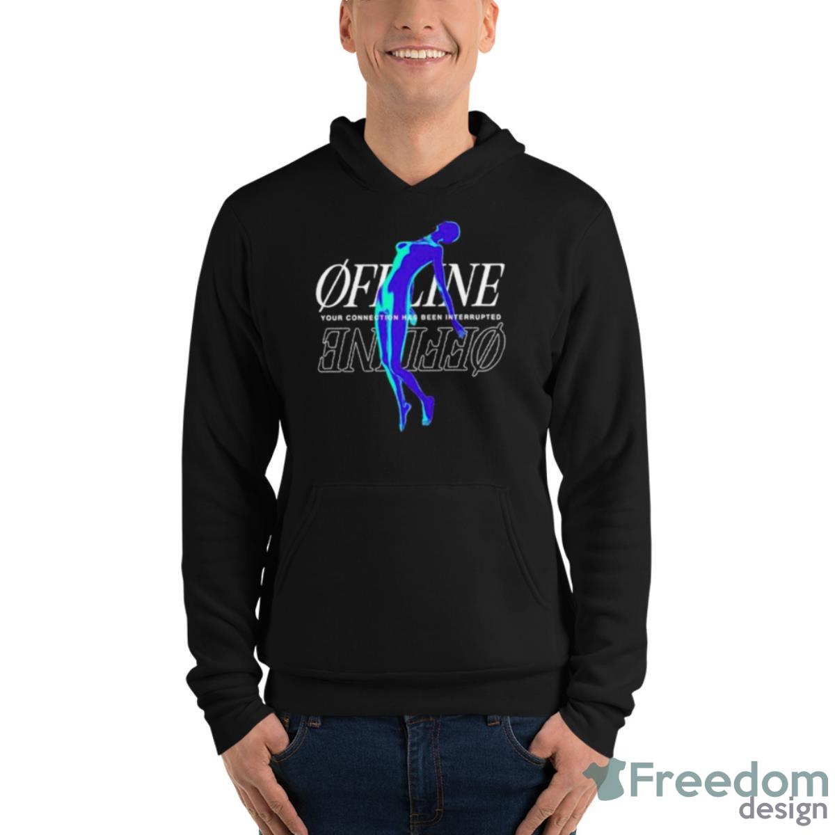 Defmade Offline Connection Interrupted Shirt - Unisex Fleece Pullover Hoodie Defmade Offline Connection Interrupted Shirt - Unisex Fleece Pullover Hoodie