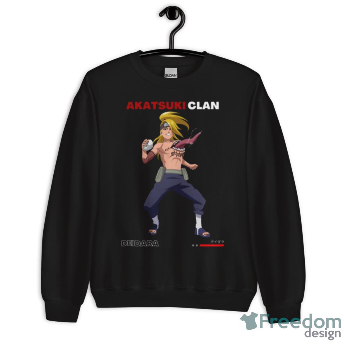Deidara And The Weapon Naruto Shippuden Shirt - Unisex Crewneck Sweatshirt Deidara And The Weapon Naruto Shippuden Shirt - Unisex Crewneck Sweatshirt
