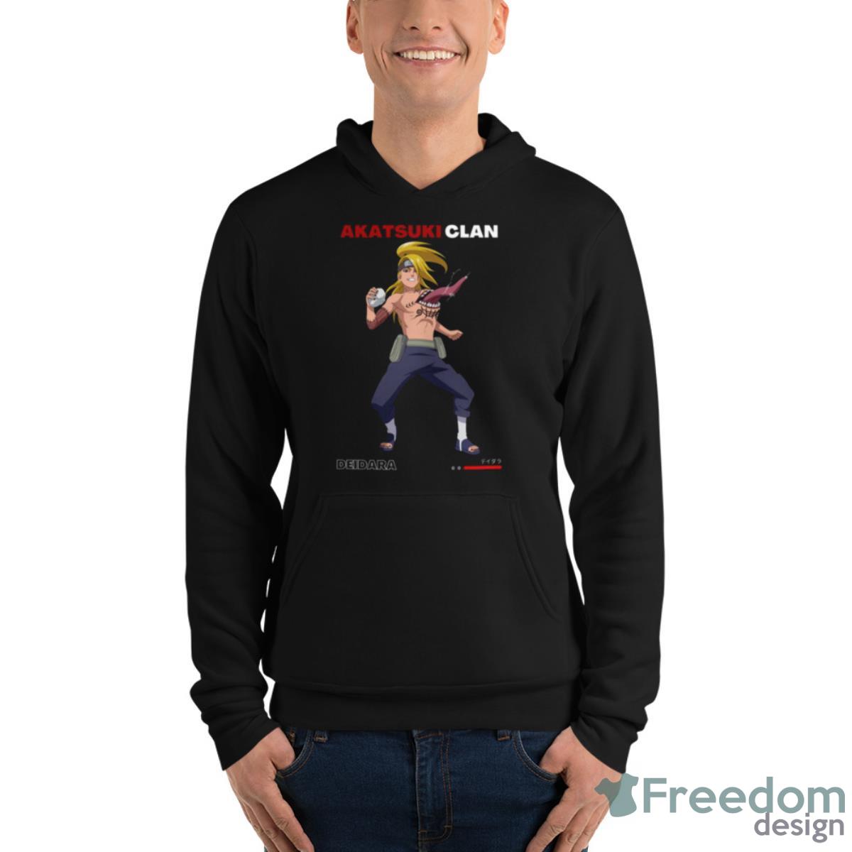 Deidara And The Weapon Naruto Shippuden Shirt image Deidara And The Weapon Naruto Shippuden Shirt - Unisex Fleece Pullover Hoodie