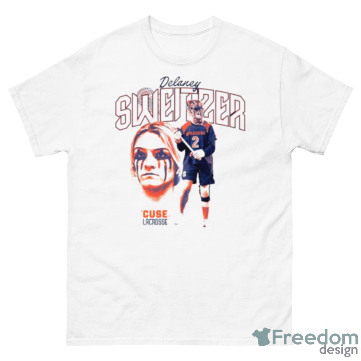 Delaney Sweitzer Syracuse Lacrosse Shirt - 500 Men’s Classic Tee Gildan