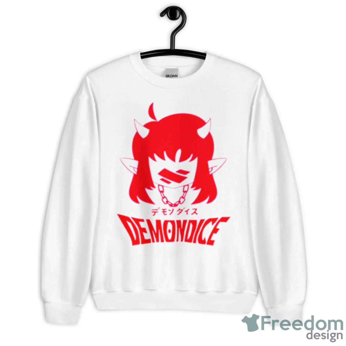 Demondice Mori Calliope Funny Hololive Shirt - Unisex Heavy Blend Crewneck Sweatshirt