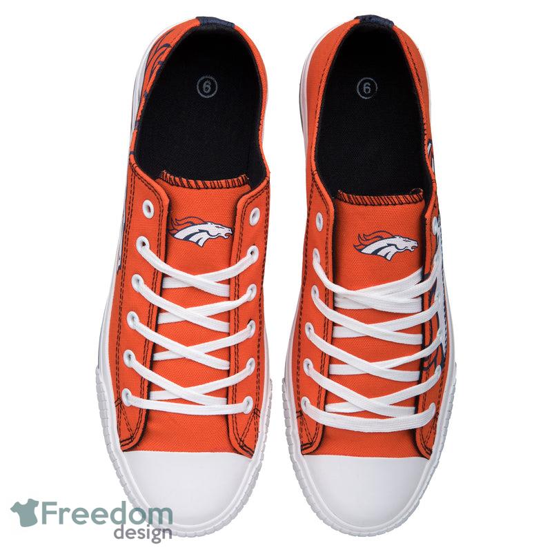 Denver Broncos Youth Low Top Light-Up Shoes