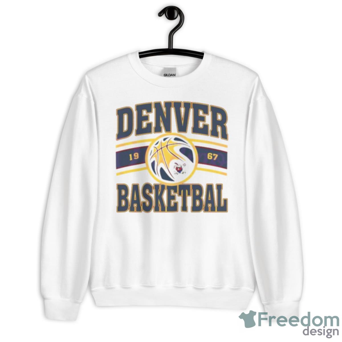 Denver Nugget 1967 Basketball Shirt - Unisex Heavy Blend Crewneck Sweatshirt