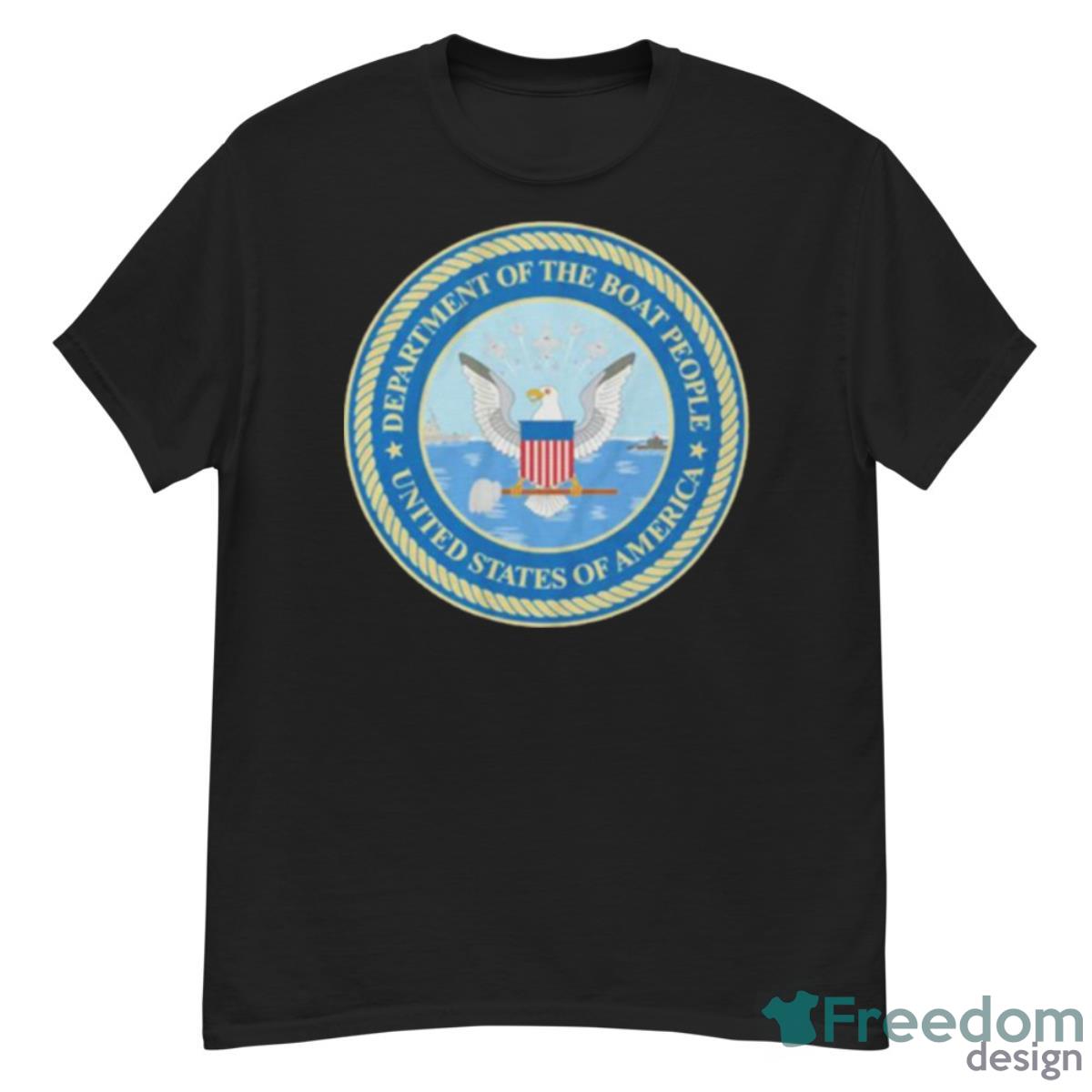 Department Of The Boat People United States Of America Shirt - G500 Men’s Classic T-Shirt