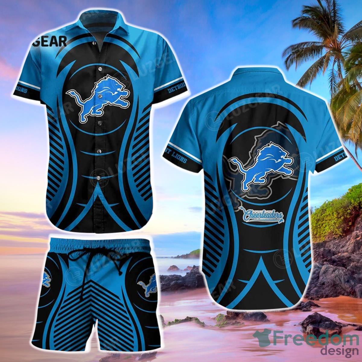 BEST Detroit Lions NFL Summer Hawaiian Shirt