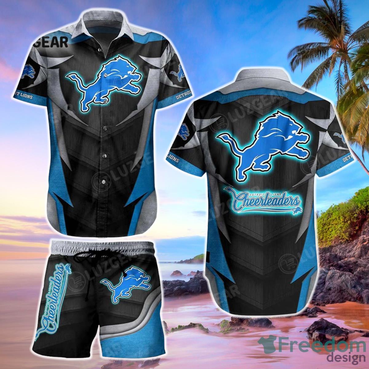 BEST Detroit Lions NFL Summer Hawaiian Shirt