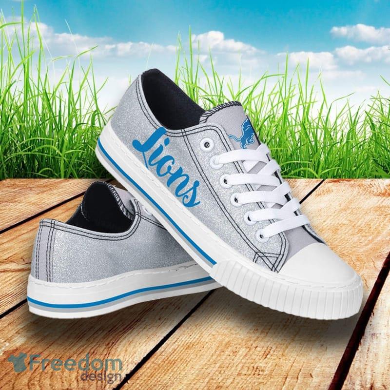 Lowest Price Detroit Lions Women's Shoes Low Top