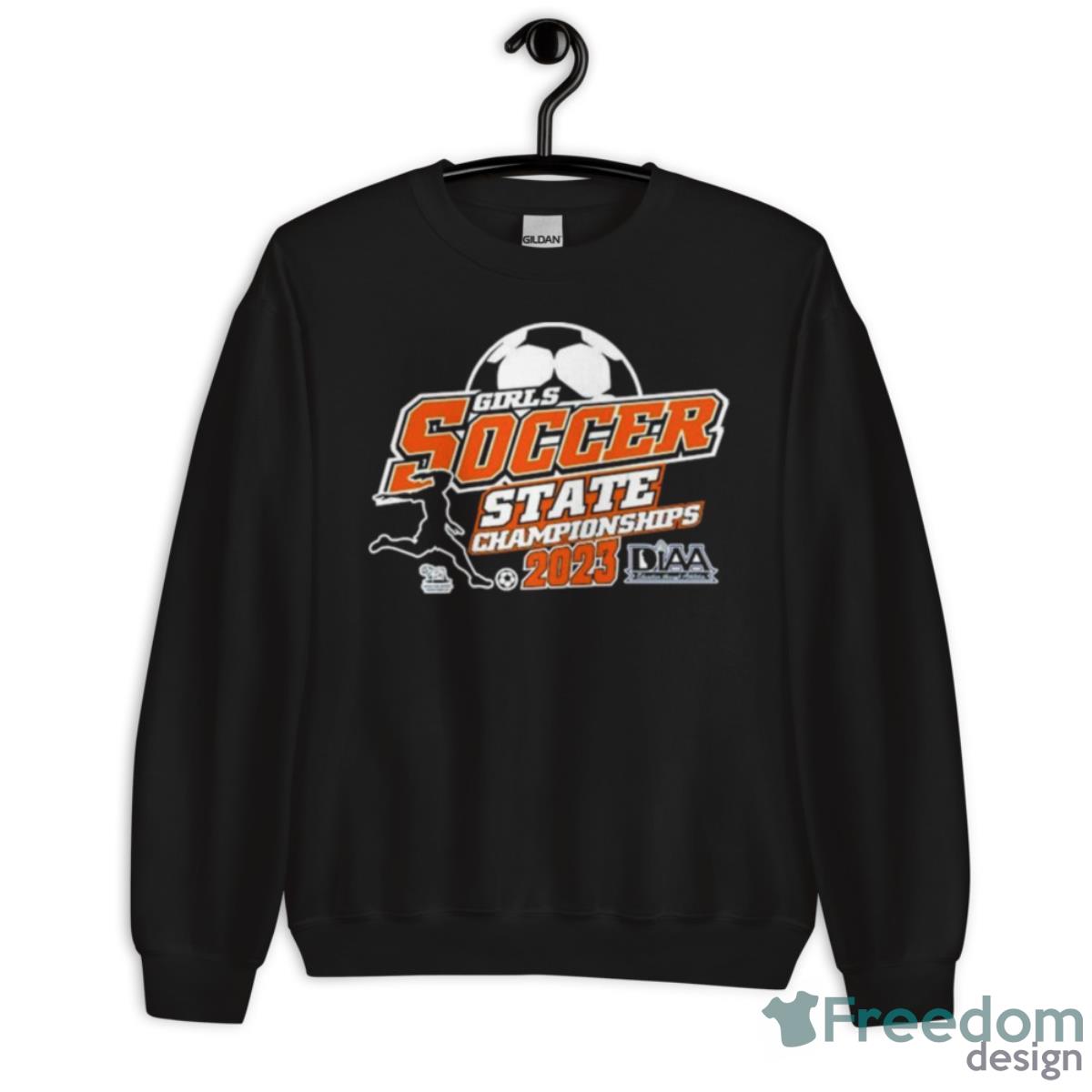 DIAA Girls Soccer State Championships 2023 Shirt image DIAA Girls Soccer State Championships 2023 Shirt - Unisex Crewneck Sweatshirt