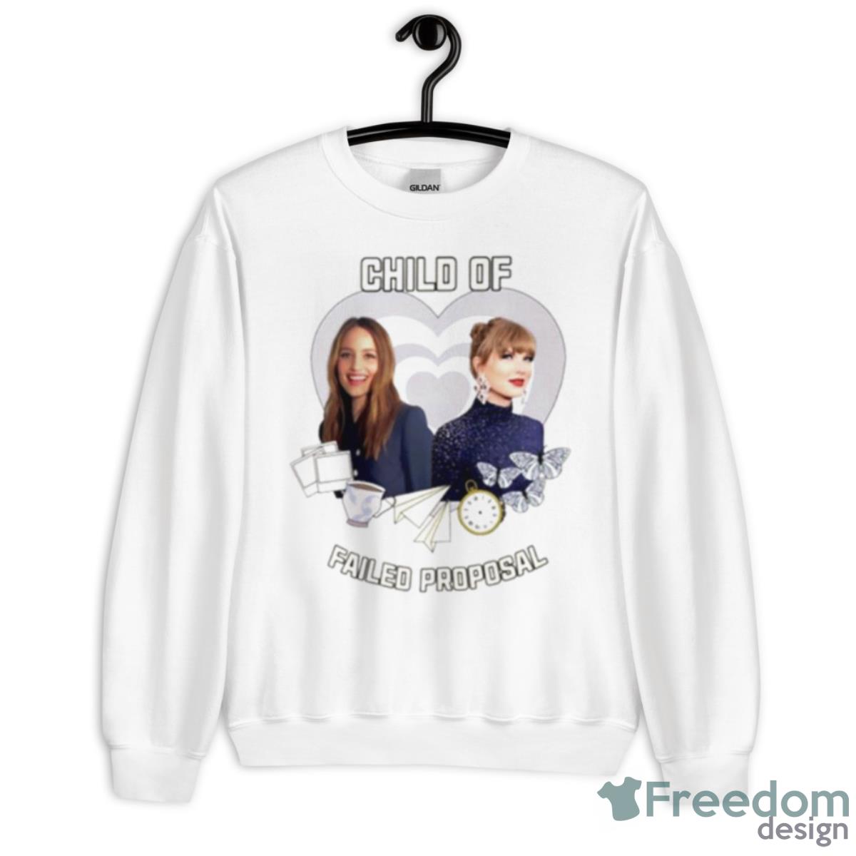 Dianna Agron And Taylor Child Of Failed Proposal Shirt - Unisex Heavy Blend Crewneck Sweatshirt