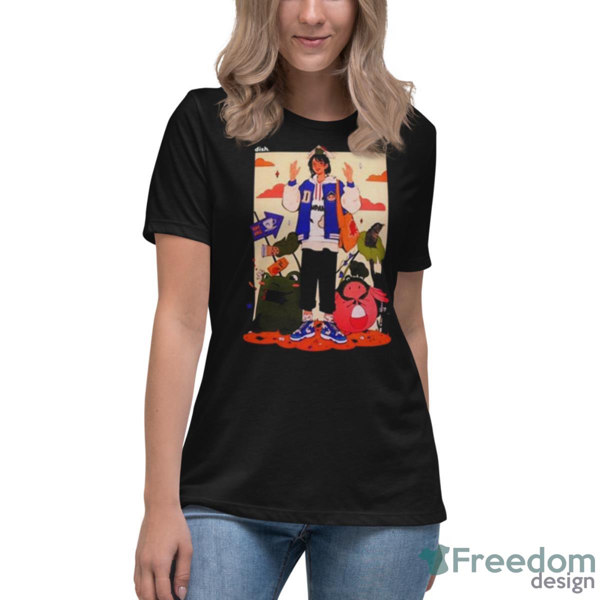 Dish Conquest 2023 Tee Shirt - Womens Relaxed Short Sleeve Jersey Tee Dish Conquest 2023 Tee Shirt - Womens Relaxed Short Sleeve Jersey Tee