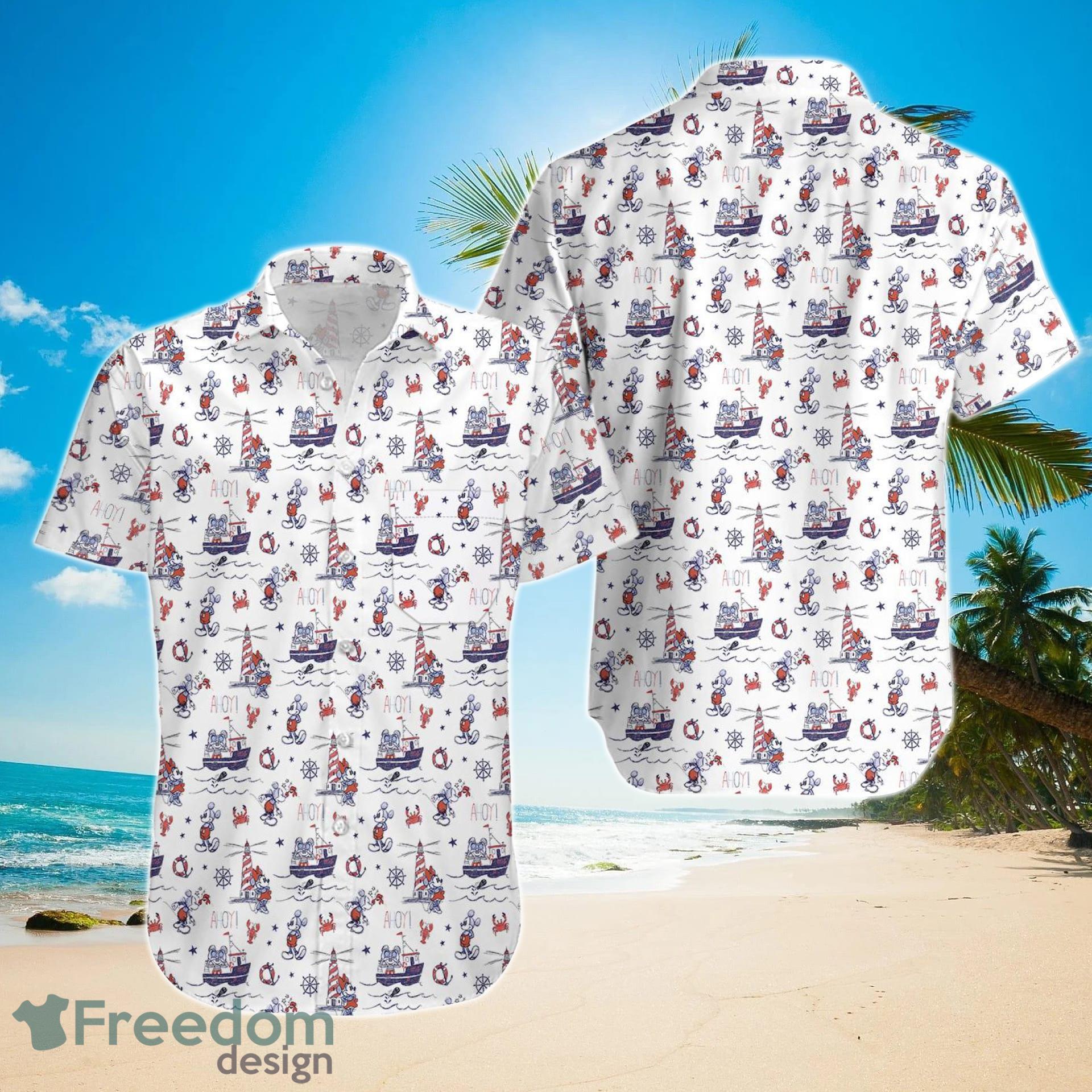 Disney Cruise Dad Disney Nautical Hawaiian Shirt For Men And Women Product Photo 1