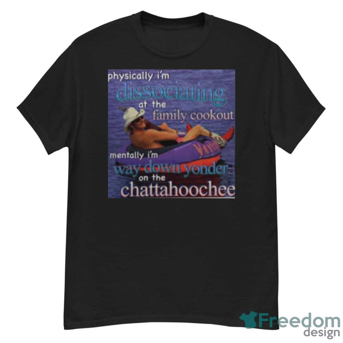 Dj Rodeo Starr Physically I’m Dissociating At The Family Cookout Shirt - G500 Men’s Classic T-Shirt