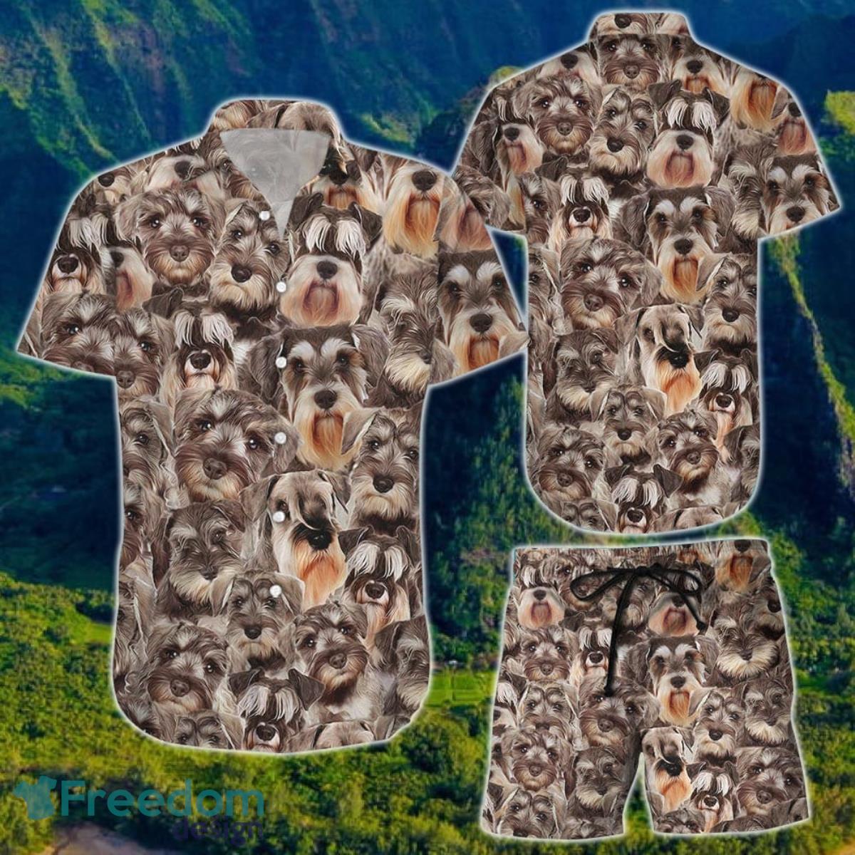 Dog Hawaiian Shirt And Short For Men And Women Product Photo 1