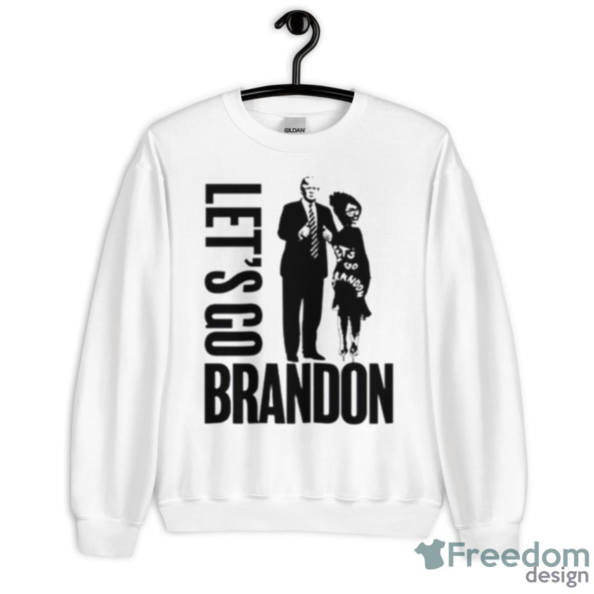 Donald Trump Let’s Go Brandon Shirt - Unisex Heavy Blend Crewneck Sweatshirt