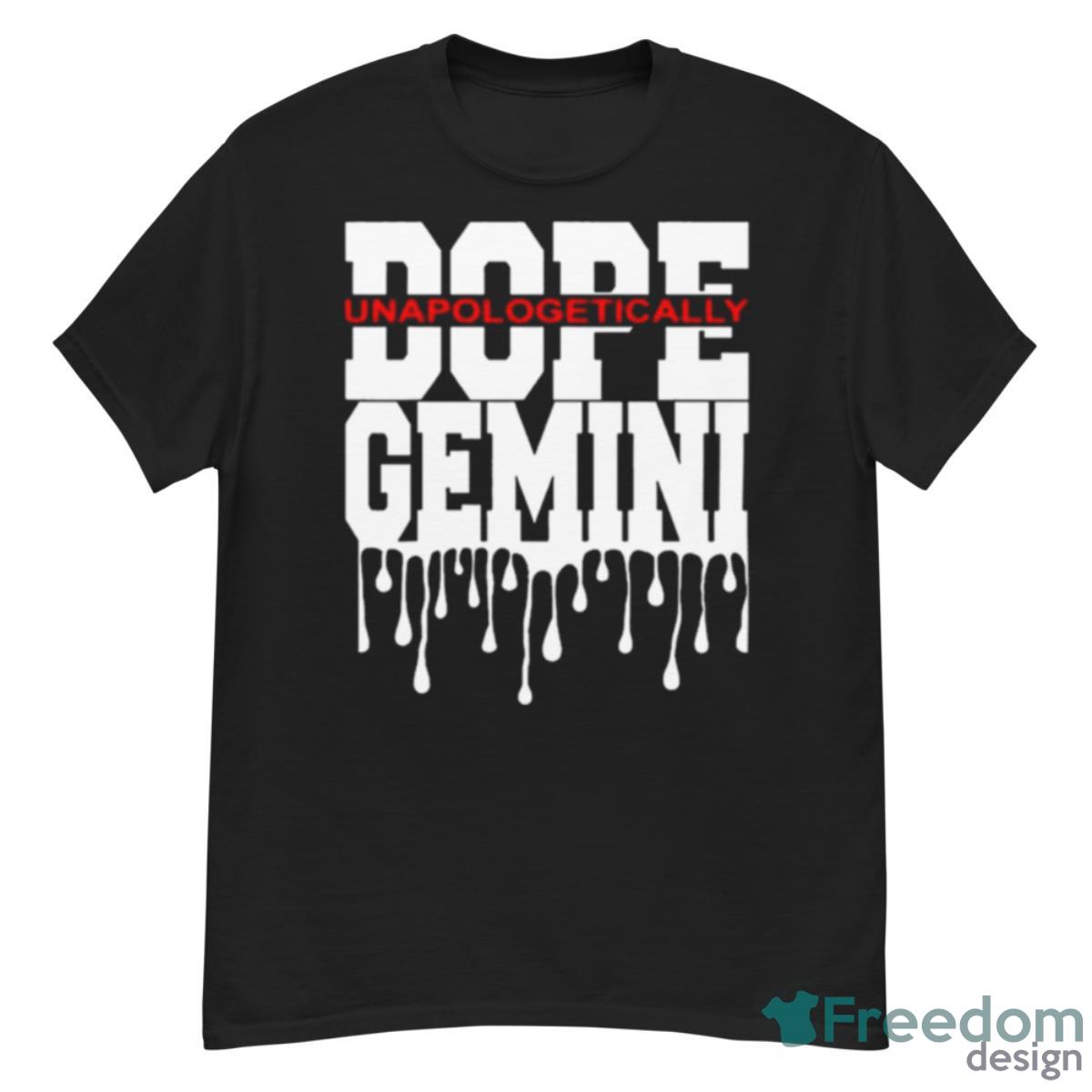Dope Queen King Graphic Decor Gemini Astrology Zodiac Shirt - G500 Men’s Classic T-Shirt