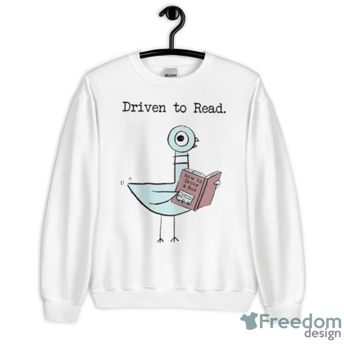 Driven To Read Shirt - Unisex Heavy Blend Crewneck Sweatshirt